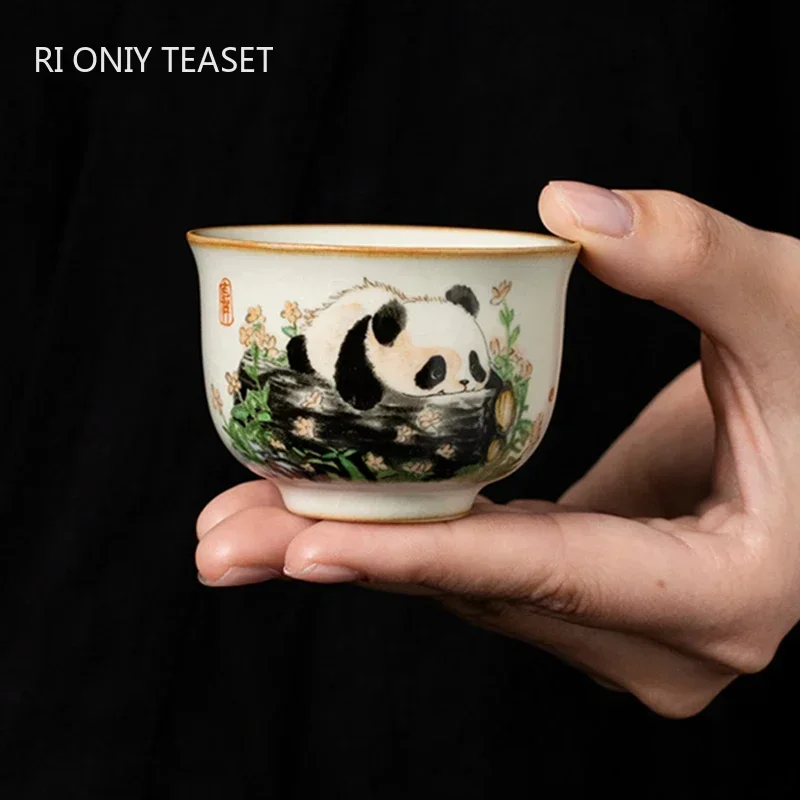 1 Pc ประเพณีจีน Ru เตาเผาเซราม - Korean Tea Set บทวิจารณ์และราคา