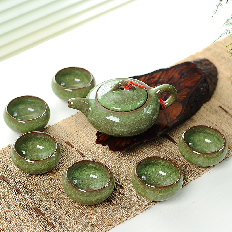7 ชิ้นเซรามิคชุดน้ําชาน้ําแข็ง - Korean Tea Set บทวิจารณ์และราคา